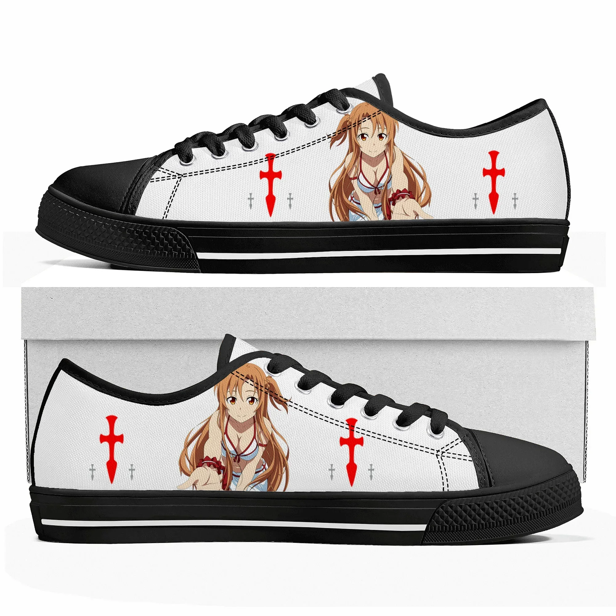 Cartoon Novel Asuna Sword Art  - Men Shoes Online recension och pris