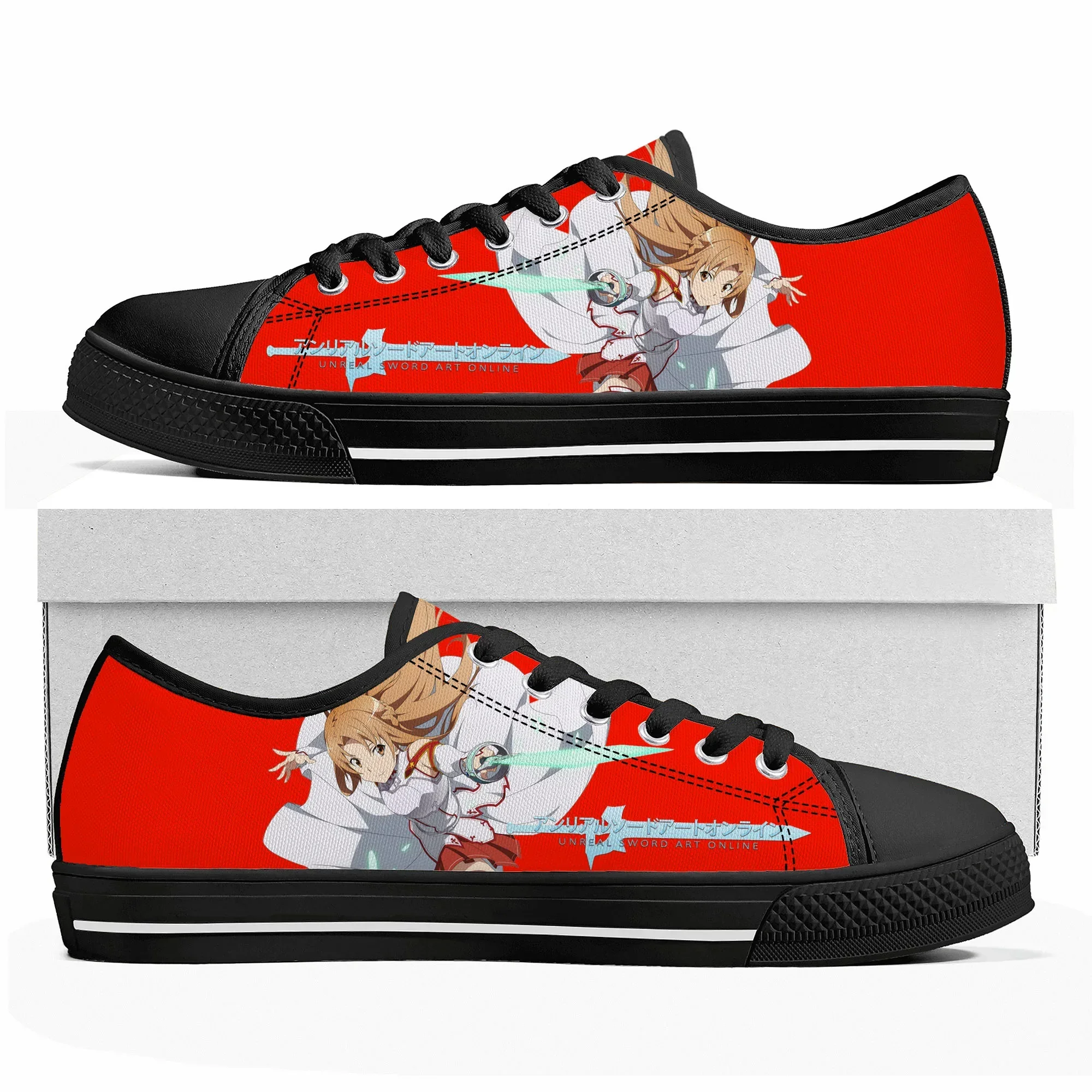 Cartoon Novel Asuna Sword Art  - Men Shoes Online recension och pris
