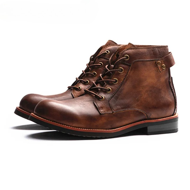 Men's Shoes Luxury Retro High  - Men'S Shoes Dress Casual recension och pris
