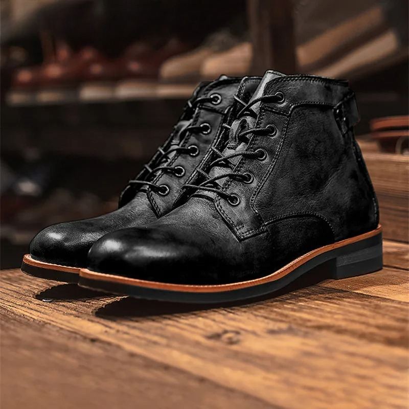 Men's Shoes Luxury Retro High  - Men'S Shoes Dress Casual recension och pris