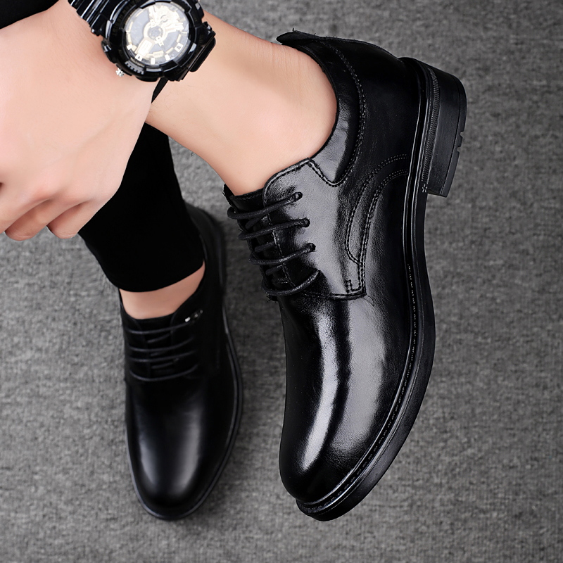 Leather Casual Elevator Shoes  - Men'S Shoes To Increase Height recension och pris