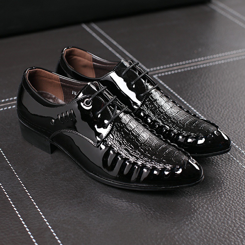 Men's  Dress Leather Shoes Lac - Men'S Shoes Brogues recension och pris
