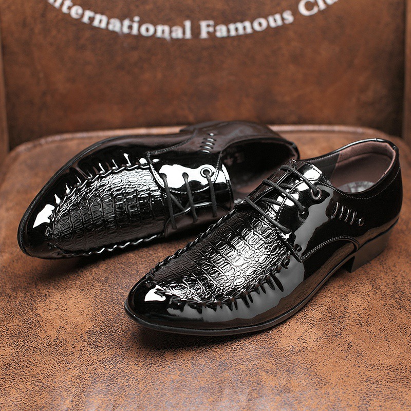 Men's  Dress Leather Shoes Lac - Men'S Shoes Brogues recension och pris