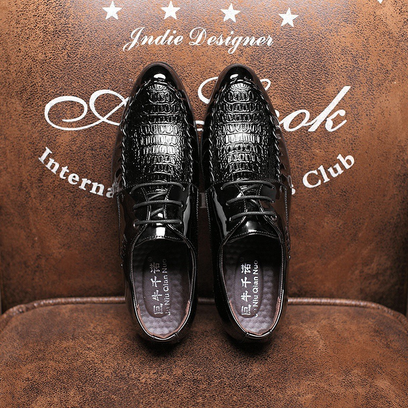 Men's  Dress Leather Shoes Lac - Men'S Shoes Brogues recension och pris
