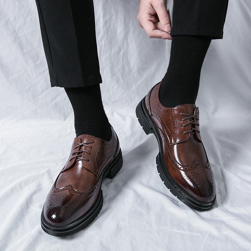 Men Brogue 5/8/10CM Platform H - Men'S Shoes Brogues recension och pris