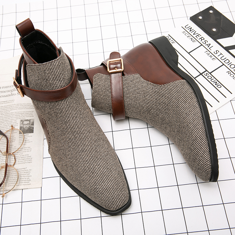 Classic Ankle Boots Men High Q - Men'S Shoes Brogues recension och pris