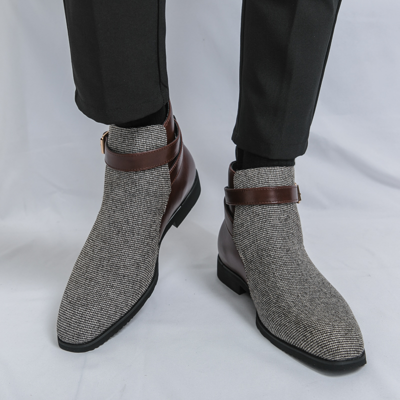 Classic Ankle Boots Men High Q - Men'S Shoes Brogues recension och pris