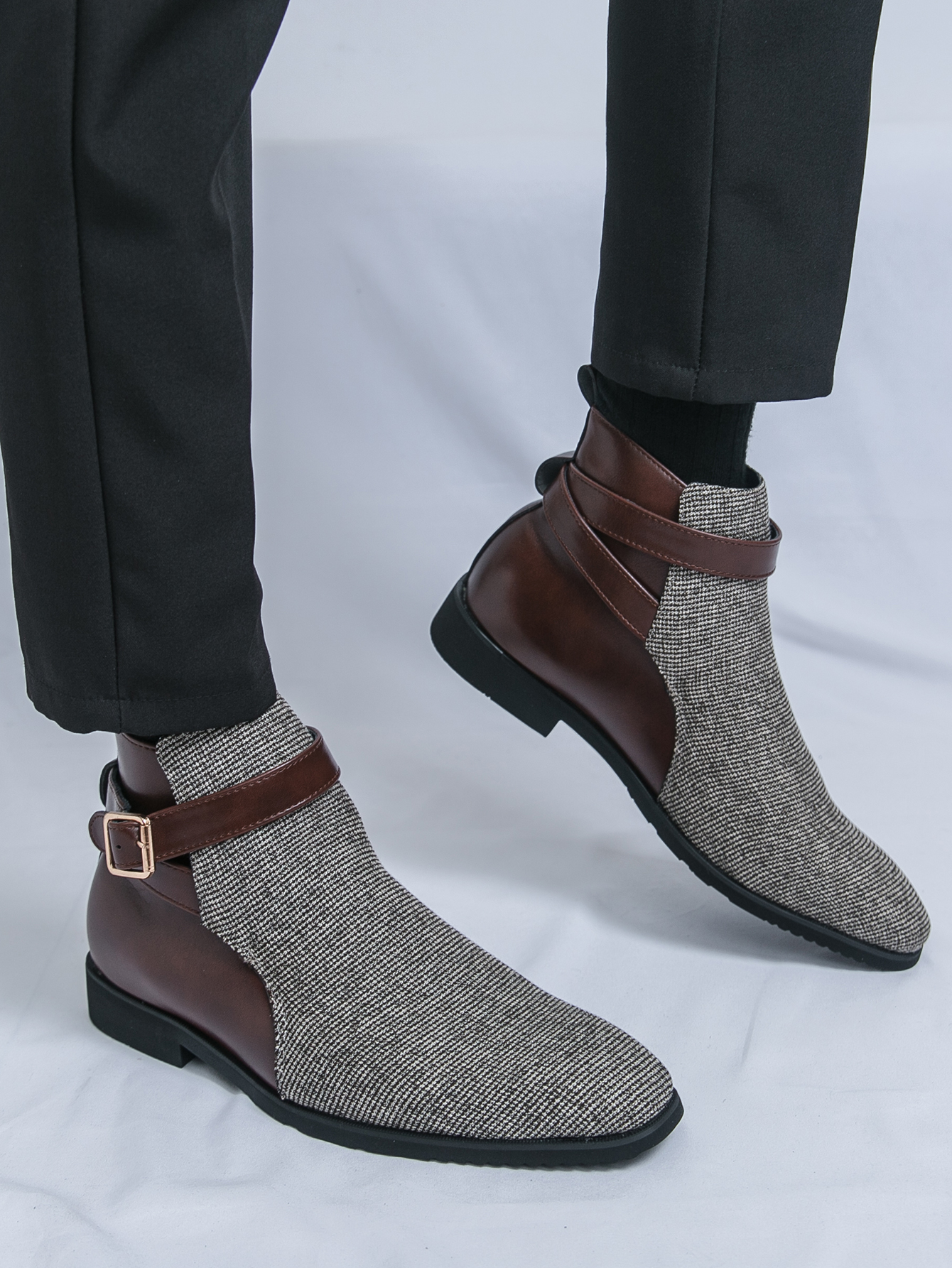 Classic Ankle Boots Men High Q - Men'S Shoes Brogues recension och pris