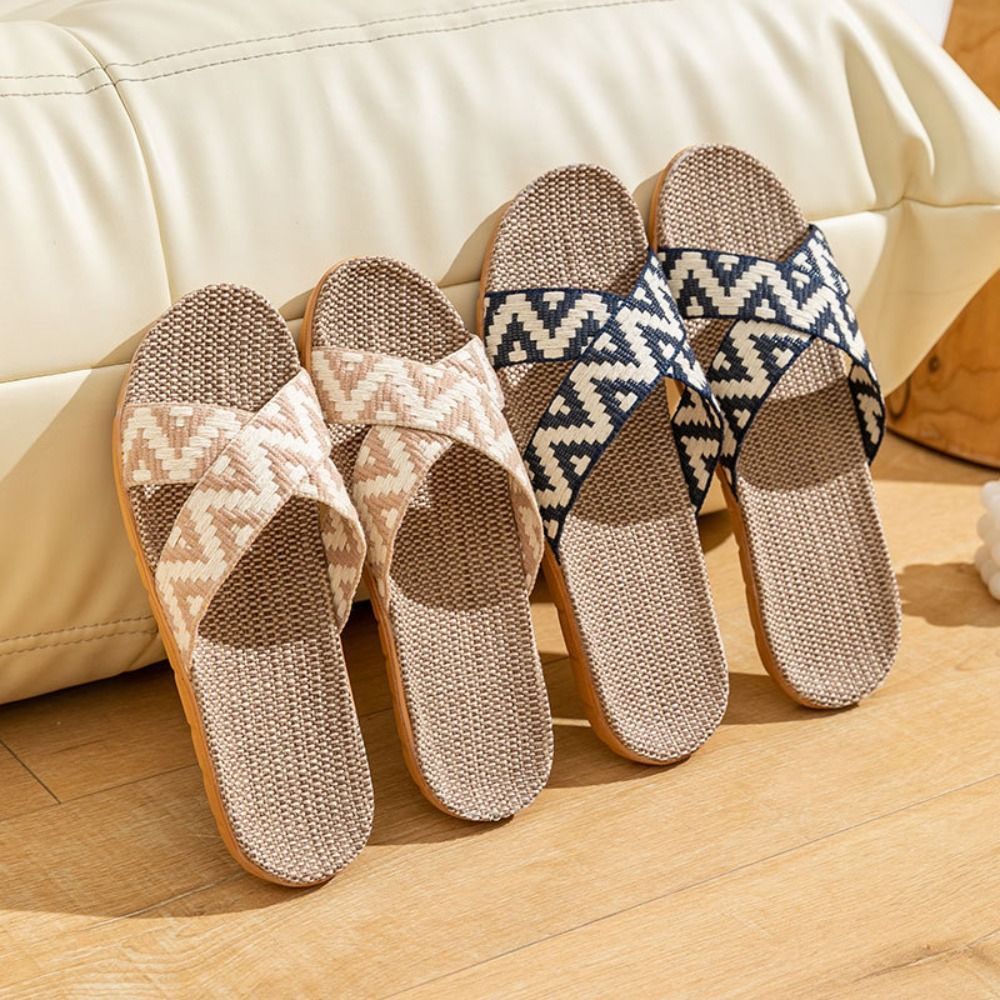 Fashion Ethnic Style Linen Cro - Men'S Shoes In Fashion recension och pris