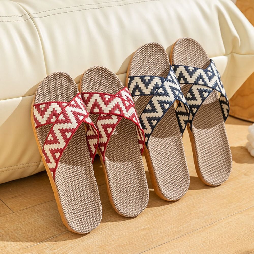 Fashion Ethnic Style Linen Cro - Men'S Shoes In Fashion recension och pris